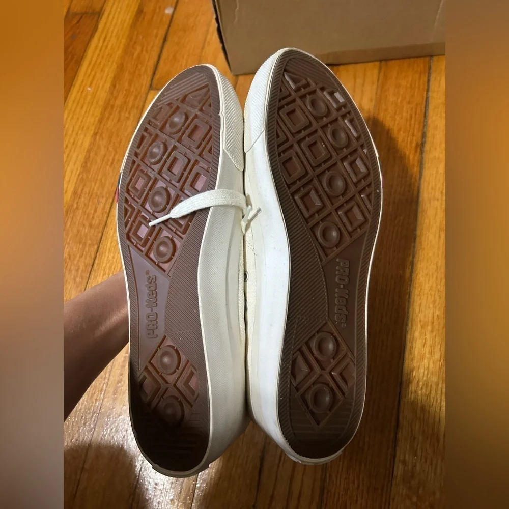 Pro-Keds Royal Hi White  - Men's Size 9